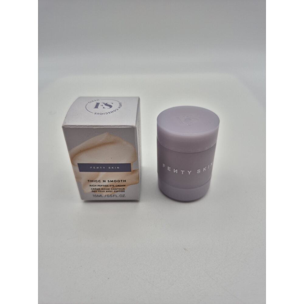Fenty Skin Thicc N Smooth Rich Peptide Eye Cream 0.5 fl Oz New in Box